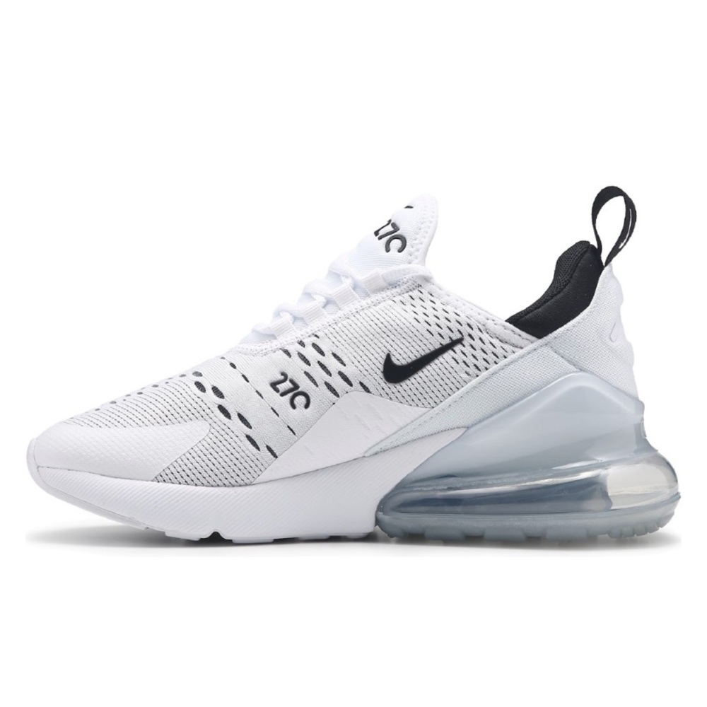 Nike Women's Air Max 270 Sneaker Black White 6.5 - Picture 11 of 16